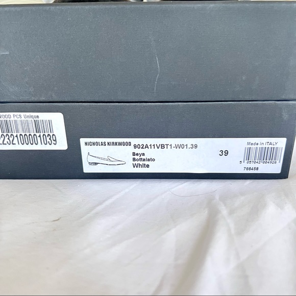Nicholas Kirkwood White Beya Shoes — US 8.5 / IT 39 - Picture 9 of 16